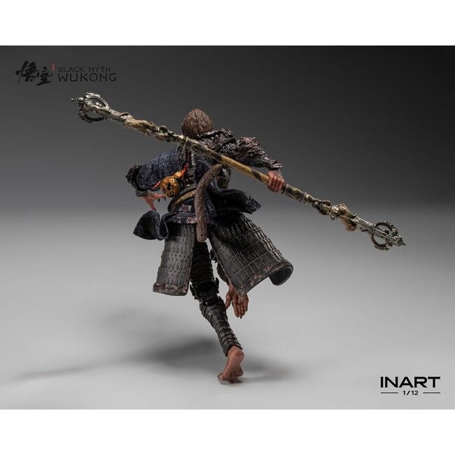 Black Myth: Wukong Action Figure 1/12 The Destined One in the Bronze Armor Set Deluxe Ver. 16 cm