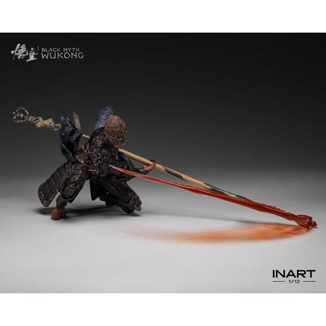 Black Myth: Wukong Action Figure 1/12 The Destined One in the Bronze Armor Set Deluxe Ver. 16 cm