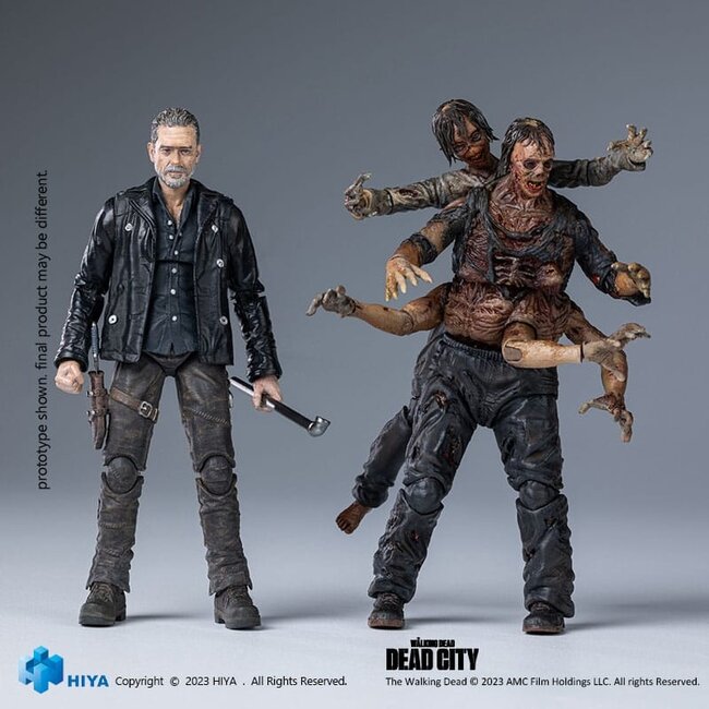 The Walking Dead Exquisite Mini-Actionfigur 1/18 Dead City Negan 11 cm