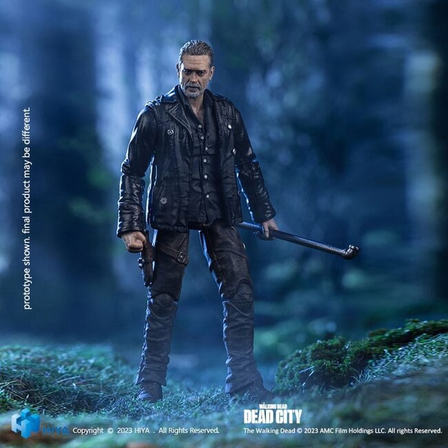 The Walking Dead Exquisite Mini-Actionfigur 1/18 Dead City Negan 11 cm