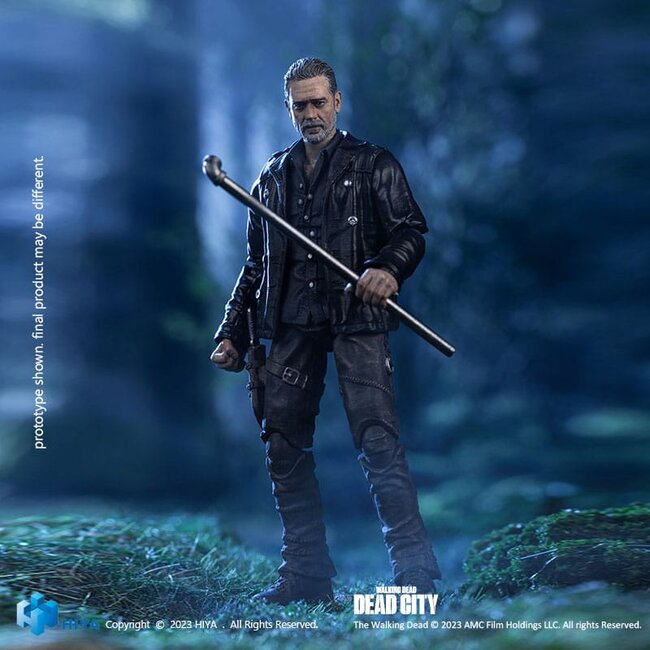 The Walking Dead Exquisite Mini-Actionfigur 1/18 Dead City Negan 11 cm