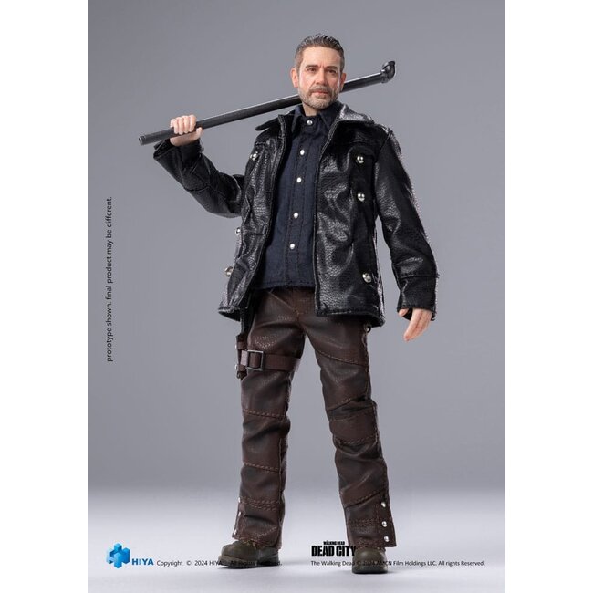 The Walking Dead: Dead City Exquisite Super Series Actionfigur 1/12 Negan 16 cm