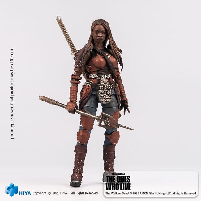 The Walking Dead: The Ones Who Live Exquisite Mini Action Figure 1/18 Michonne 10 cm