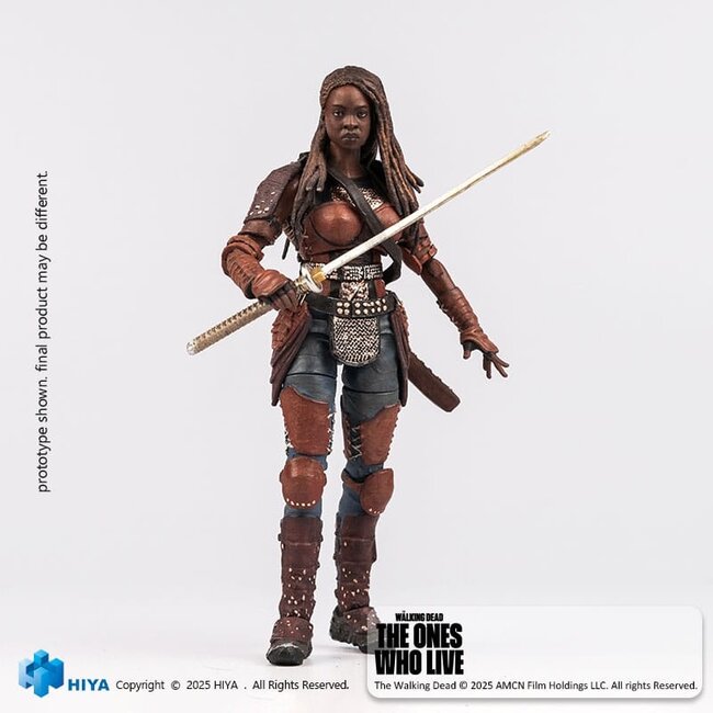 The Walking Dead: Die Lebenden Exquisite Mini-Actionfigur 1/18 Michonne 10 cm