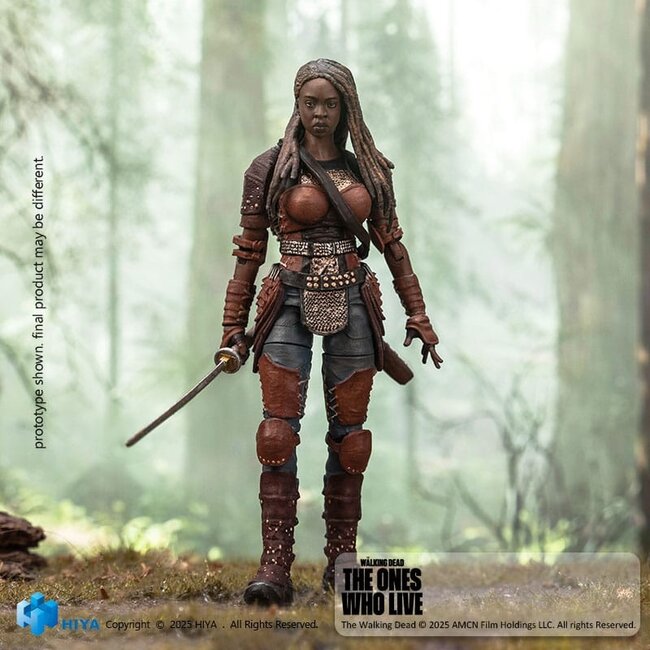 The Walking Dead: The Ones Who Live Exquisite Mini Action Figure 1/18 Michonne 10 cm