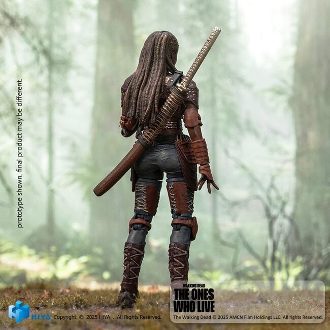 The Walking Dead: Die Lebenden Exquisite Mini-Actionfigur 1/18 Michonne 10 cm
