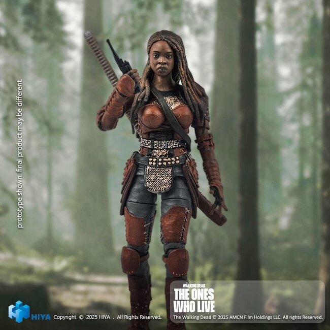 The Walking Dead: The Ones Who Lived Exquisite Mini Action Figure 1/18 Michonne 10 cm