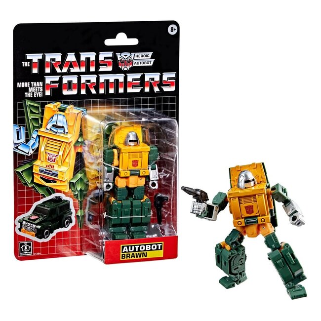 Die Transformers Retro G1 Actionfigur Autobot Brawn 13 cm
