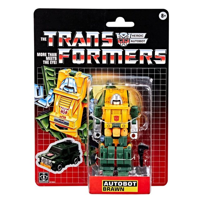 Die Transformers Retro G1 Actionfigur Autobot Brawn 13 cm