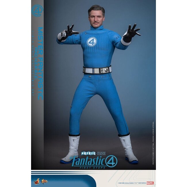The Fantastic Four: First Steps Movie Masterpiece Action Figure 2-Pack 1/6 Mister Fantastic & H.E.R.B.I.E. 30 cm