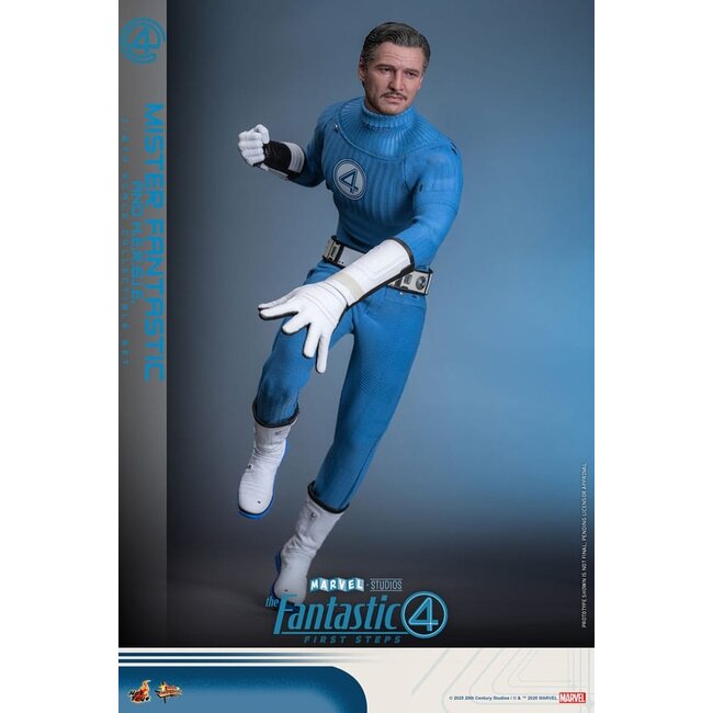 The Fantastic Four: First Steps Movie Masterpiece Action Figure 2-Pack 1/6 Mister Fantastic & H.E.R.B.I.E. 30 cm