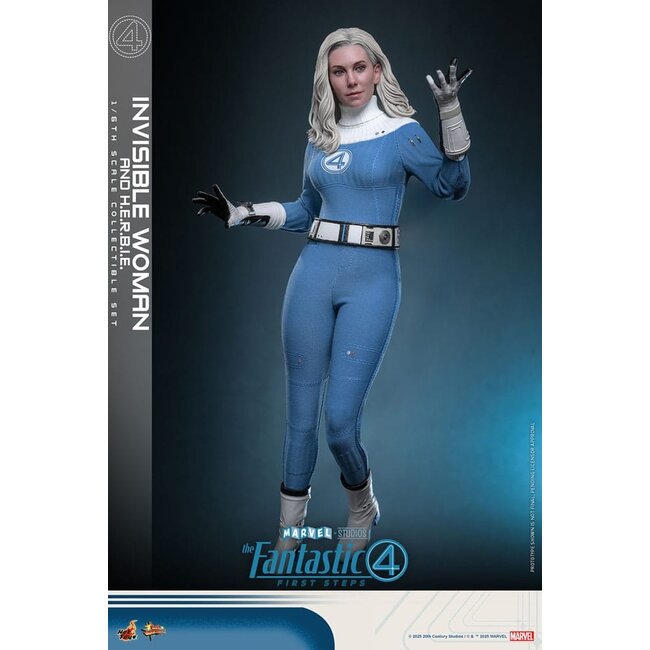 Die Fantastischen Vier: Erste Schritte Movie Masterpiece Actionfiguren-Doppelpack 1/6 Die Unsichtbare & HERBIE 28 cm