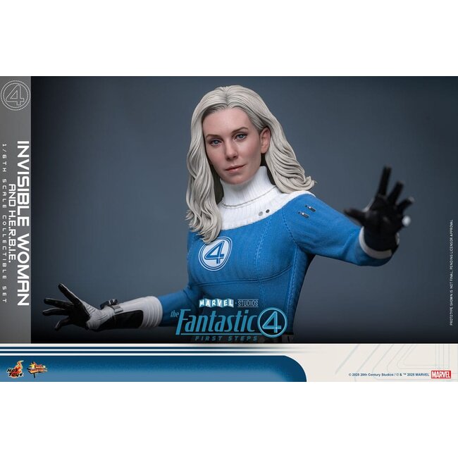 Die Fantastischen Vier: Erste Schritte Movie Masterpiece Actionfiguren-Doppelpack 1/6 Die Unsichtbare & HERBIE 28 cm