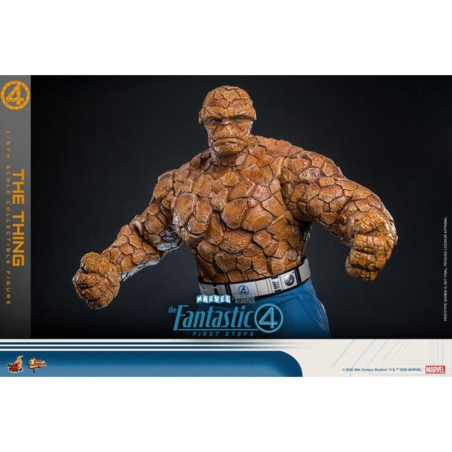 The Fantastic Four: First Steps Movie Masterpiece Action Figure 1/6 The Thing 31 cm