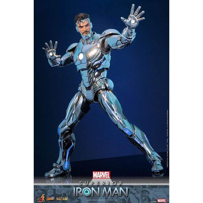 Marvel Comic Diecast Masterpiece Action Figure 1/6 Superior Iron Man 32 cm