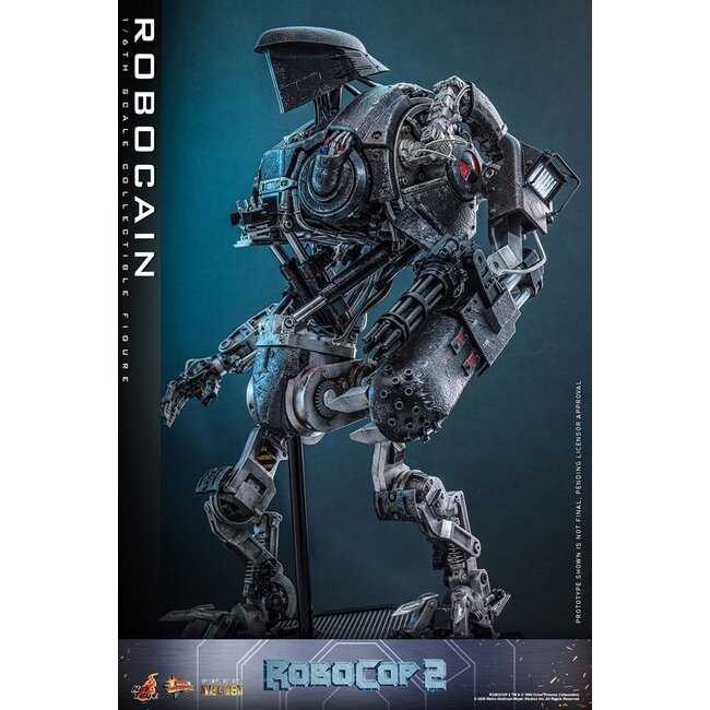 RoboCop 2 Movie Masterpiece Diecast Action Figure 1/6 RoboCain 40 cm