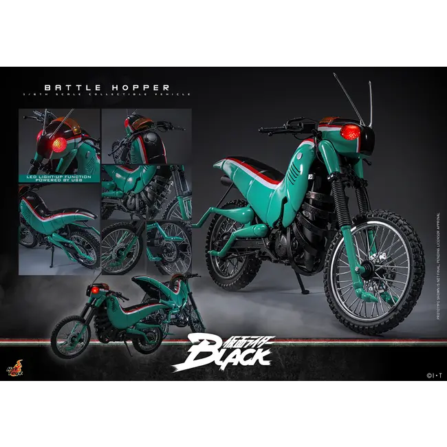 Kamen Rider Black Vehicle 1/6 Battle Hopper 36 cm