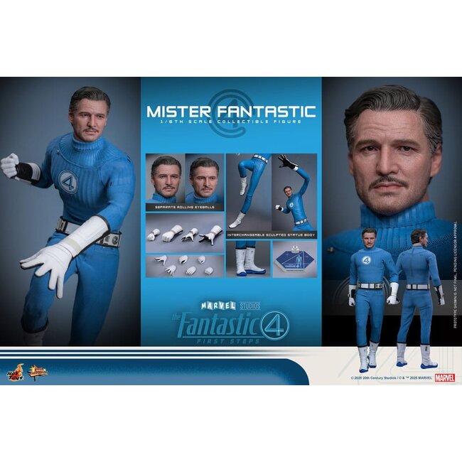Die Fantastischen Vier: Erste Schritte Movie Masterpiece Actionfigur 1/6 Mister Fantastic 30 cm