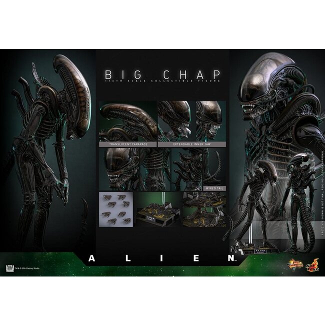 Alien Movie Masterpiece Actionfigur 1/6 Big Chap 36 cm