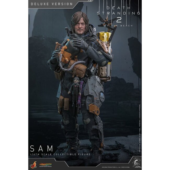 Death Stranding 2: On the Beach Videogame Masterpiece Action Figure 1/6 Sam (Deluxe Version) 31 cm