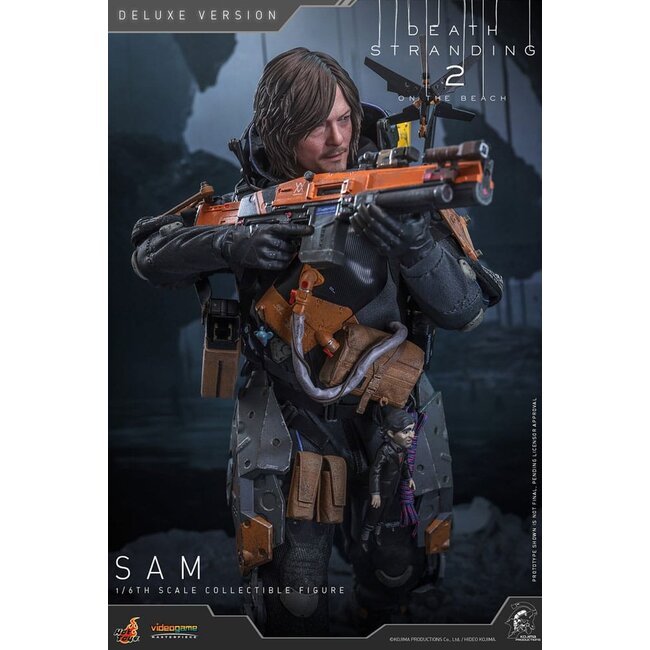 Death Stranding 2: On the Beach Videogame Masterpiece Action Figure 1/6 Sam (Deluxe Version) 31 cm