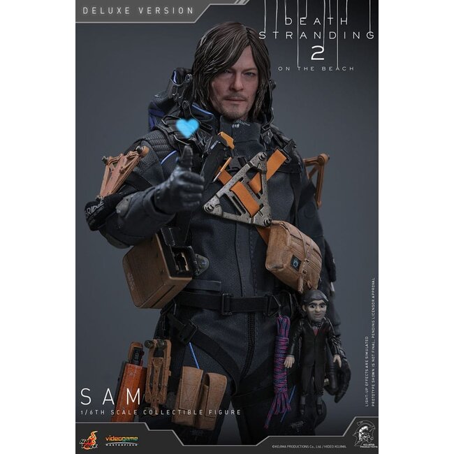 Death Stranding 2: On the Beach Videogame Masterpiece Action Figure 1/6 Sam (Deluxe Version) 31 cm