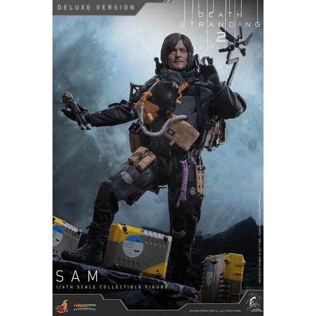 Death Stranding 2: On the Beach Videogame Masterpiece Action Figure 1/6 Sam (Deluxe Version) 31 cm