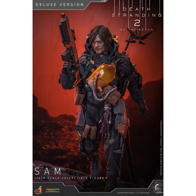 Death Stranding 2: On the Beach Videogame Masterpiece Action Figure 1/6 Sam (Deluxe Version) 31 cm