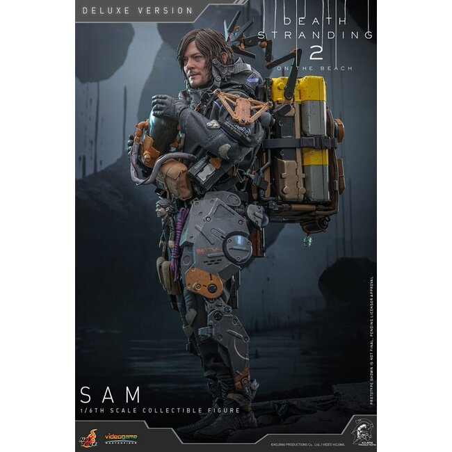 Death Stranding 2: On the Beach Videogame Masterpiece Action Figure 1/6 Sam (Deluxe Version) 31 cm