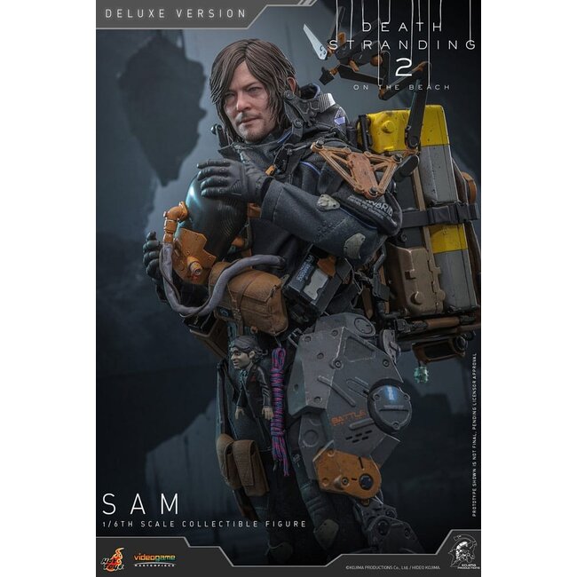 Death Stranding 2: On the Beach Videogame Masterpiece Action Figure 1/6 Sam (Deluxe Version) 31 cm