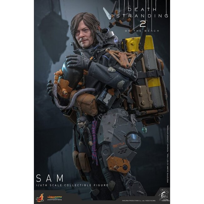 Death Stranding 2: On the Beach Videogame Masterpiece Action Figure 1/6 Sam 31 cm