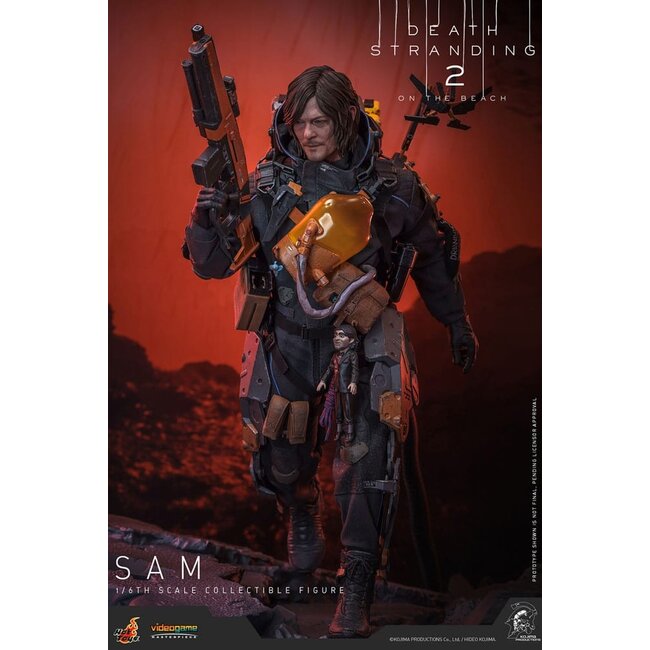 Death Stranding 2: On the Beach Videogame Masterpiece Action Figure 1/6 Sam 31 cm