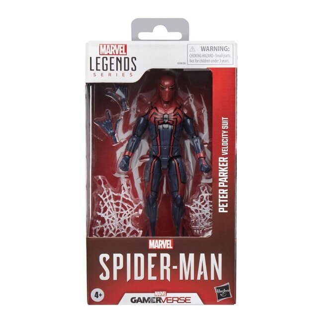 Spider-Man Marvel Legends Gamerverse Actionfigur Peter Parker Velocity Suit 15 cm