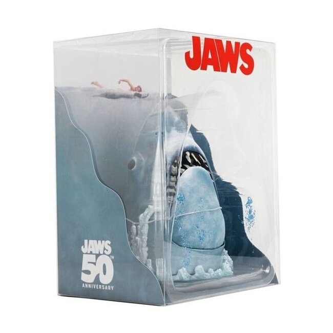 NECA  Der weiße Hai Posterserie Statue 50. Jubiläum Der weiße Hai