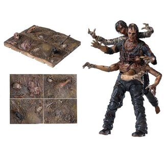 Hiya Toys The Walking Dead Exquisite Mini Action Figure 1/18 Dead City Walker King 11 cm