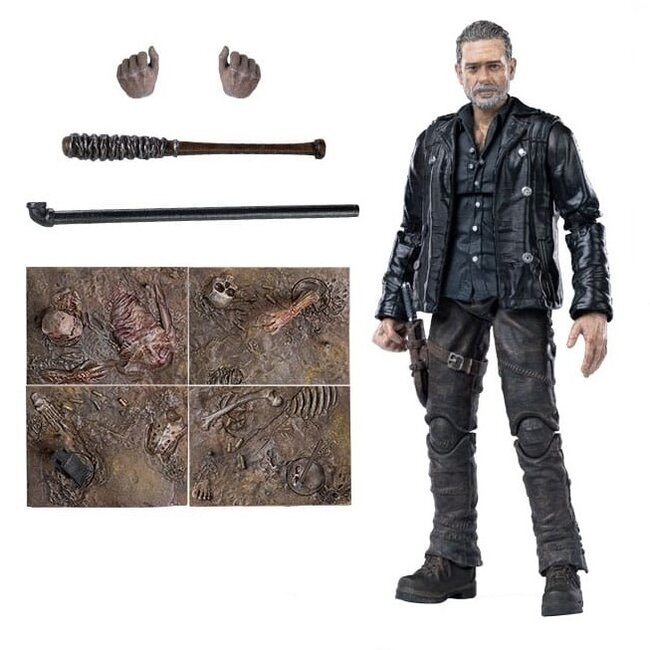 The Walking Dead Exquisite Mini-Actionfigur 1/18 Dead City Negan 11 cm