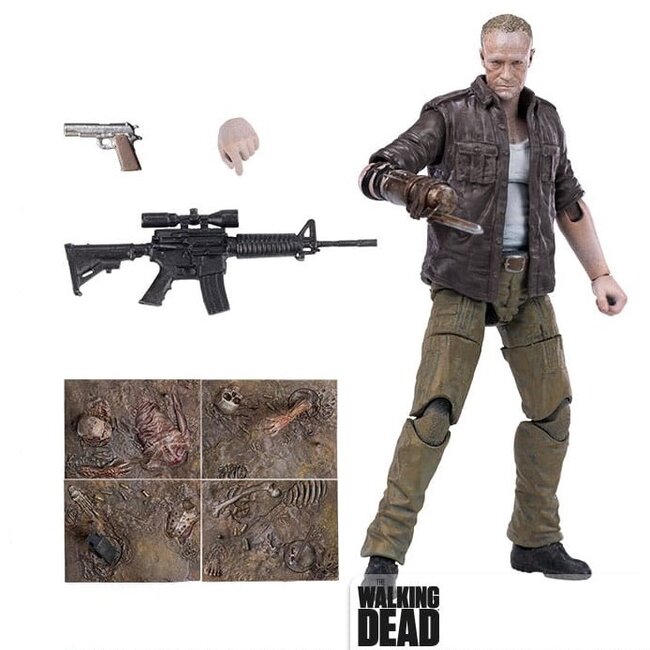 Hiya Toys The Walking Dead Exquisite Mini Action Figure 1/18 Merle 11 cm