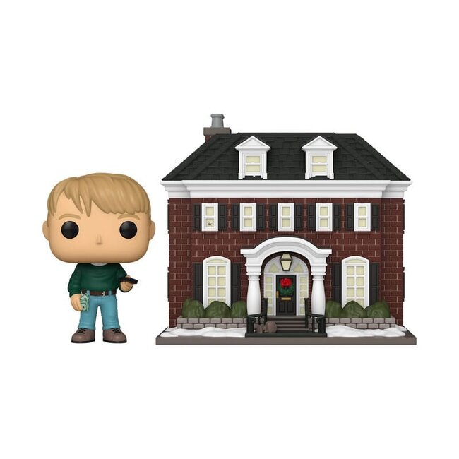 Kevin – Allein zu Haus POP! Town Vinylfigur Kevin mit McCallister-Haus 9 cm