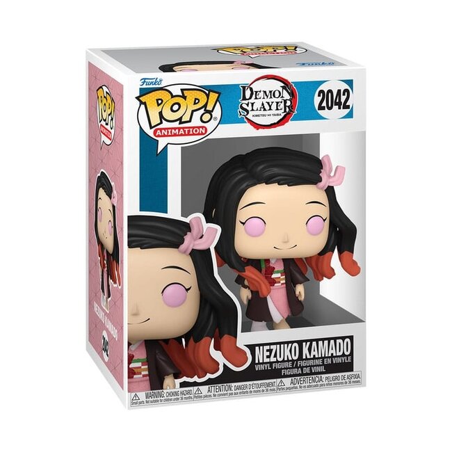 Dämonentöter: Kimetsu no Yaiba POP! Animations-Vinylfigur Nezuko (Mensch) 9 cm