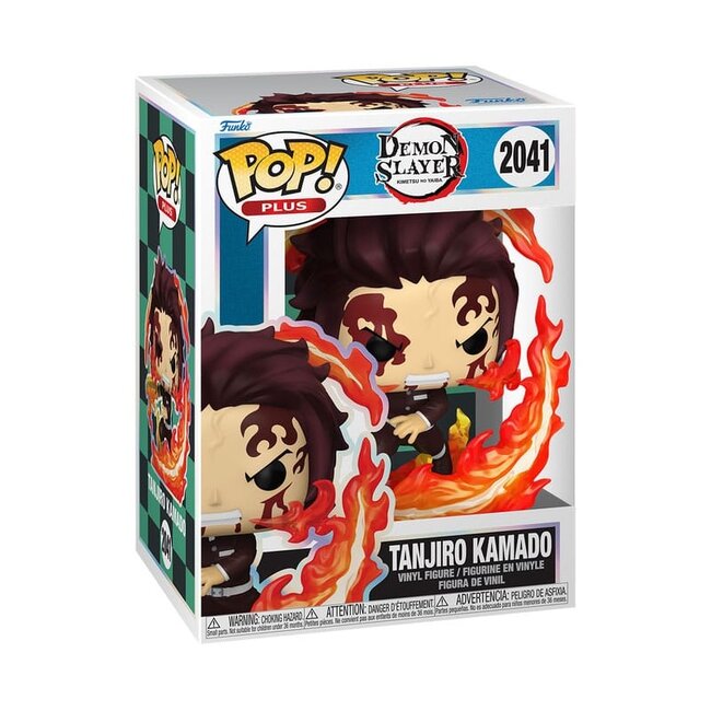 Dämonentöter: Kimetsu no Yaiba POP! Plus Vinylfigur Tanjiro (Dancing Flash) 9 cm