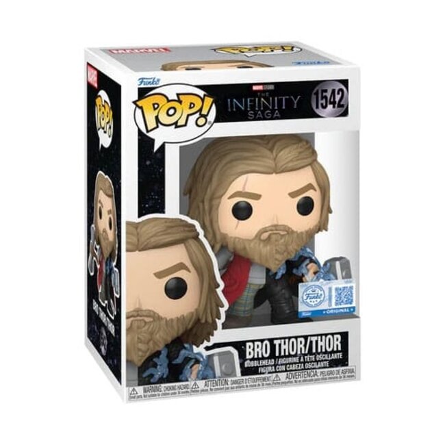 Marvel POP! Vinylfigur Split - Thor/Bro Thor Exclusive 9 cm
