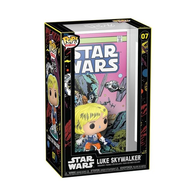Star Wars POP! Comic Cover Vinyl Figur Luke Skywalker 9 cm