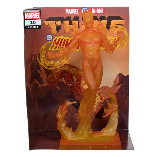 McFarlane Toys Marvel Collection PVC Statue 1/6 Human Torch (Marvel 2 in 1 #10) 29 cm