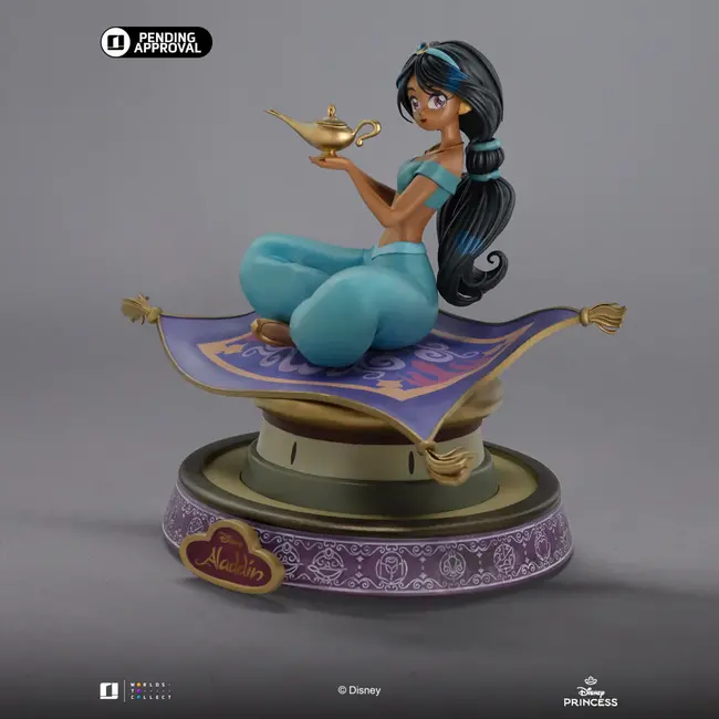 Disney Anime Princess Scale Statue Jasmine 15 cm