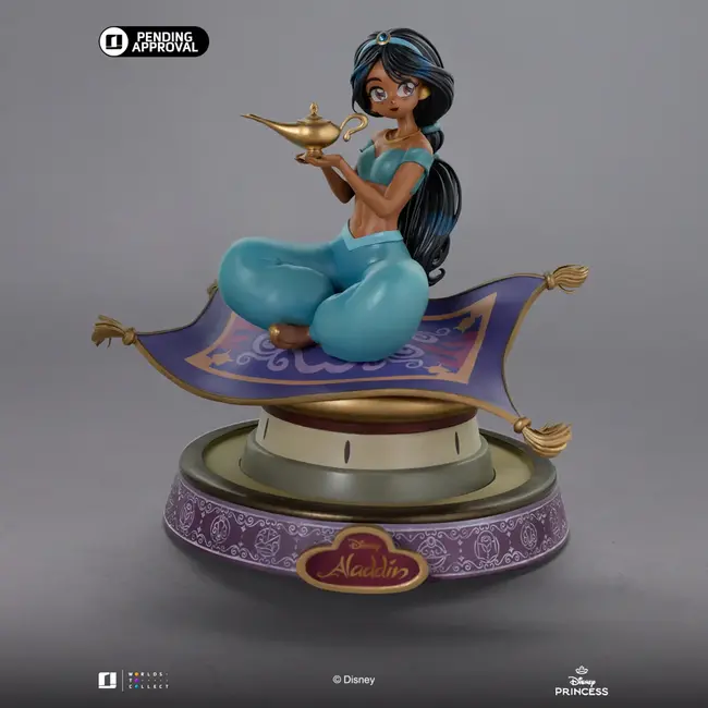 Disney Anime Princess Scale Statue Jasmine 15 cm