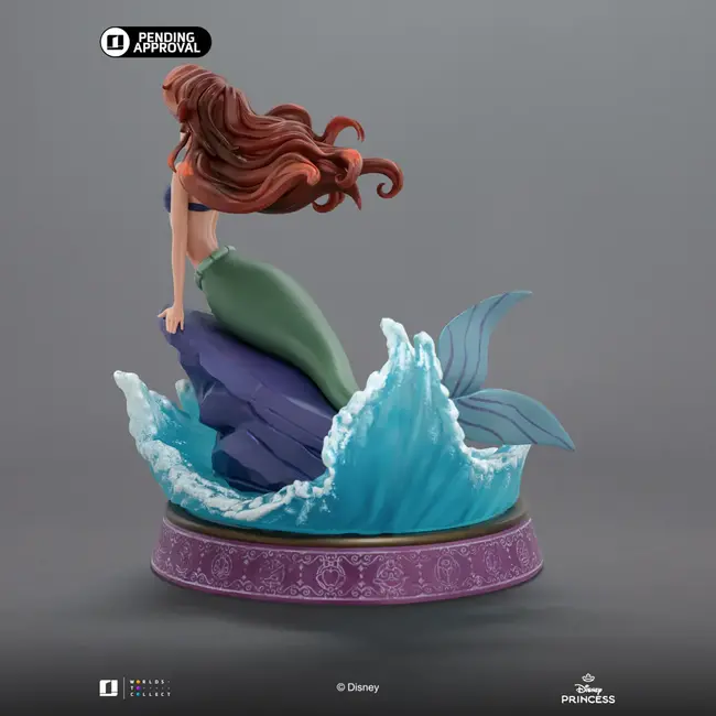 Disney Anime Princess Scale Statue Die kleine Meerjungfrau Arielle, die Meerjungfrau, 15 cm