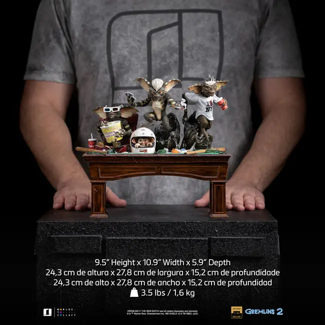 Gremlins Art Scale Statue 1/10 Gremlins Diorama 25 cm