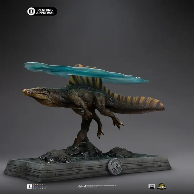 Jurassic World Icons Statue Spinosaurus 18 cm