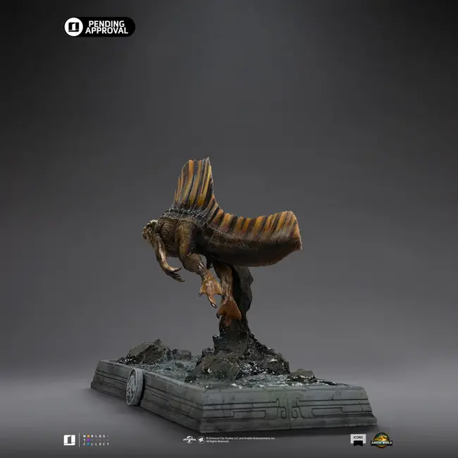 Jurassic World Icons Statue Spinosaurus 18 cm