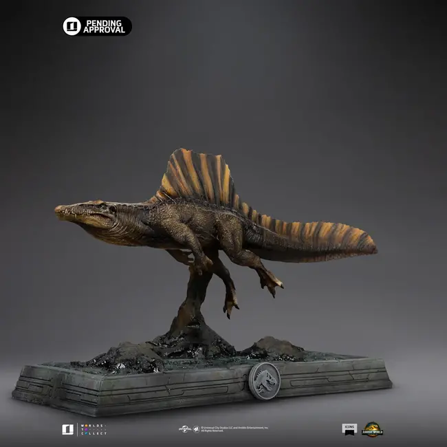 Jurassic World Icons Statue Spinosaurus 18 cm